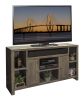 Bridgevine Home Joshua Creek 64 inch TV Stand Console for TVs up to 70 inches, No Assembly Required, Barnwood Finish