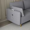 L Shape Sectional Sofa with USB