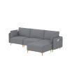 L Shape Sectional Sofa with USB