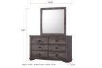 Coralee - Dresser - Dark Brown