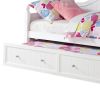 White Twin Daybed with Trundle